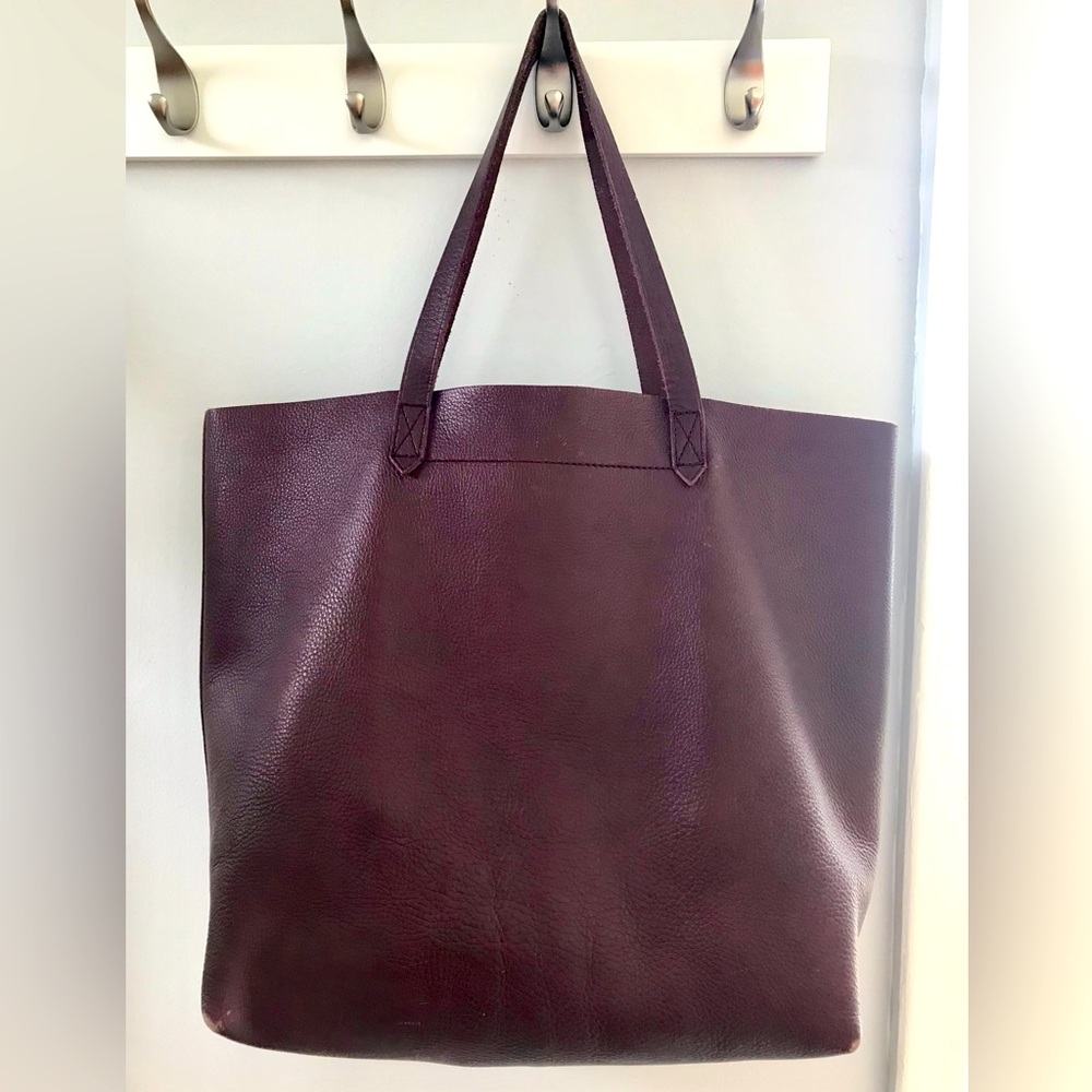 SOLD Madewell The Transport Leather Tote